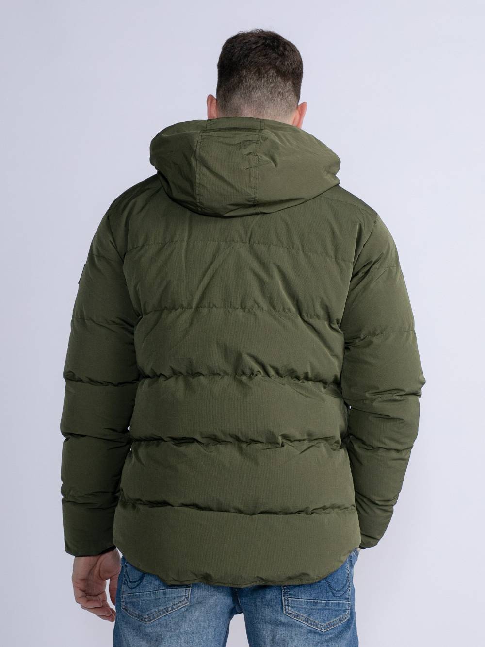Petrol M-3030-Jac100 - Men Jacket Padded (6092 Hunter Green) Bis zu 55% Rabatt