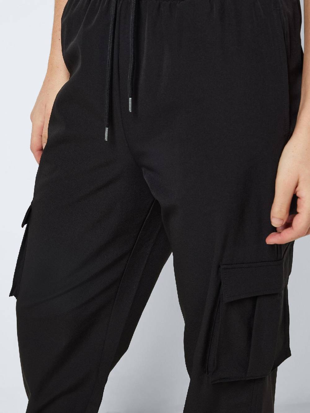 NOISY MAY KIRBY HW Cargo Pants (Black) Begrenztes Angebot