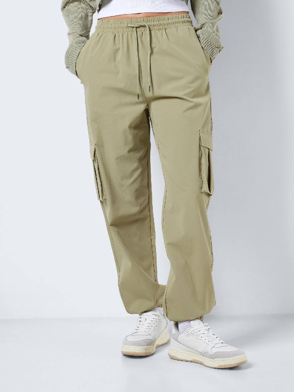 NOISY MAY KIRBY HW Cargo Pants (Sage) Online Shopping