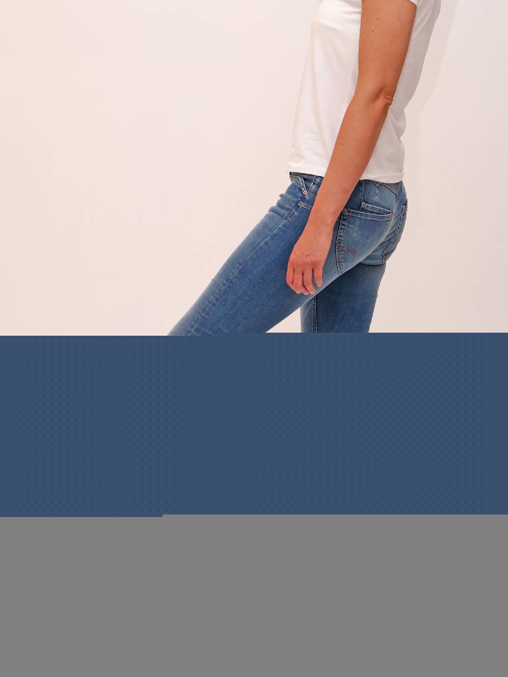 M.O.D Ellen Skinny Fit Kentucky Blue Top Angebot