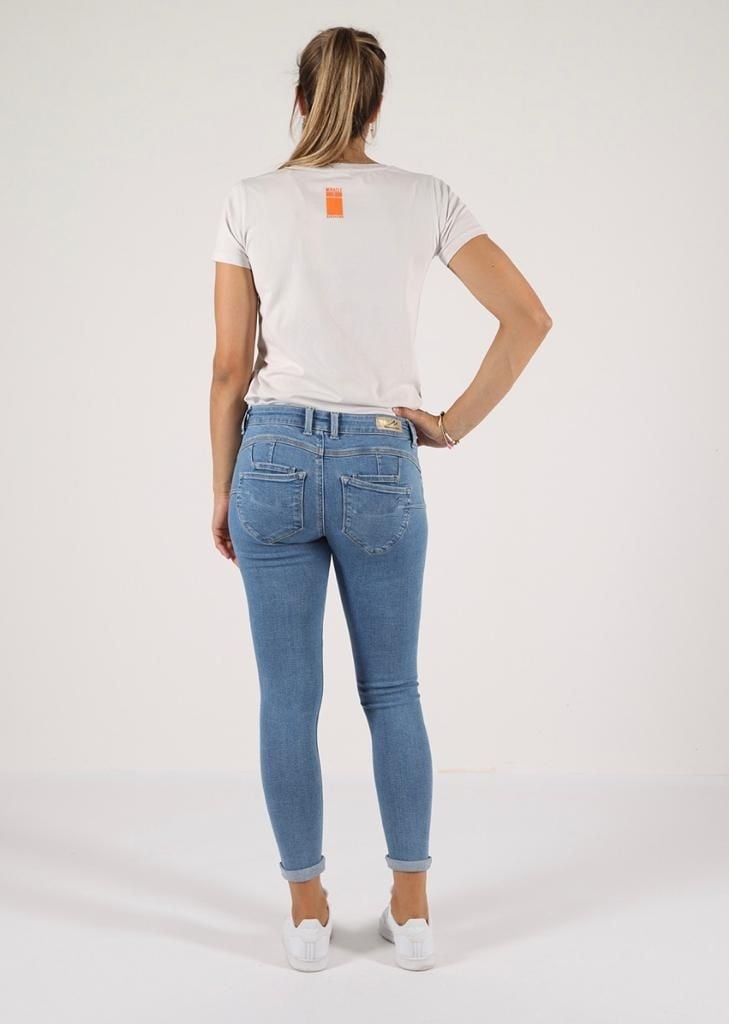 M.O.D ELLEN Skinny Raking Blue Online Outlet
