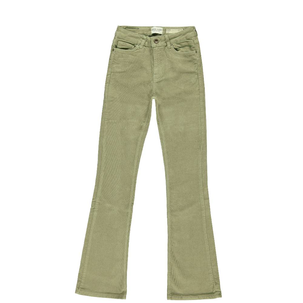 Cars Jeans Desiree Flare Corduroy L.Olive (37 Light Olive) Zeitlich begrenztes Angebot