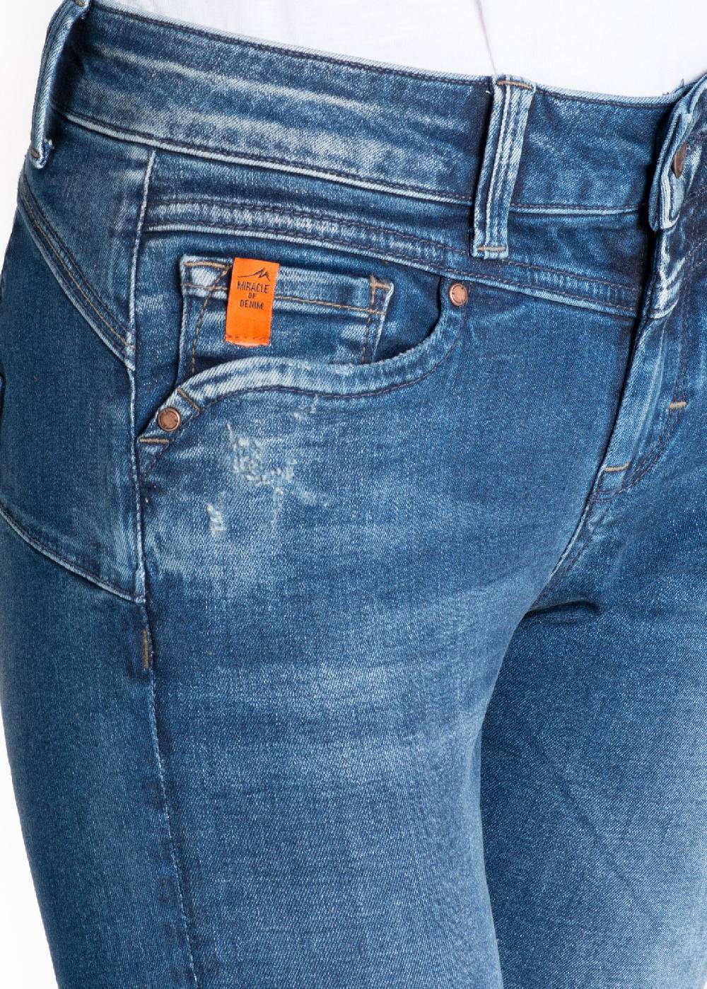 M.O.D Ellen Skinny Pelican Blue Blitzangebot