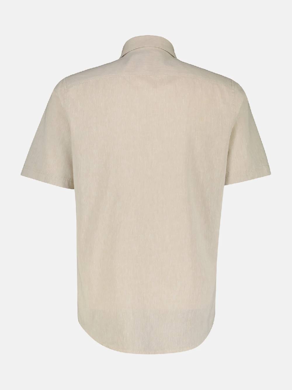 Lerros 2442010 CASUAL KATOENEN LINNEN OVERHEMD (705 LIGHT DUNE BEIGE) Letzte 2 Tage