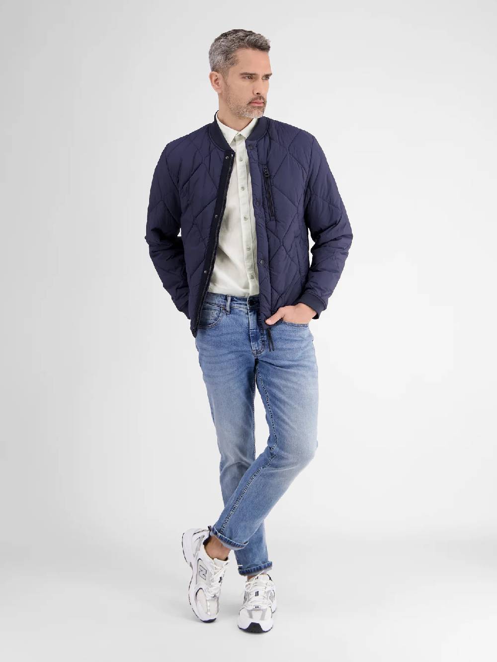 Lerros 2442010 CASUAL KATOENEN LINNEN OVERHEMD (100 WHITE) Bis zu 60% Rabatt