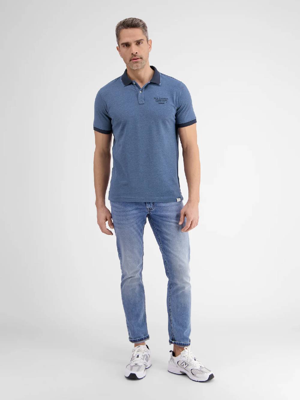 Lerros 2433239 TWEEKLEURIGE POLO (485 CLASSIC NAVY) Bis zu 55% Rabatt