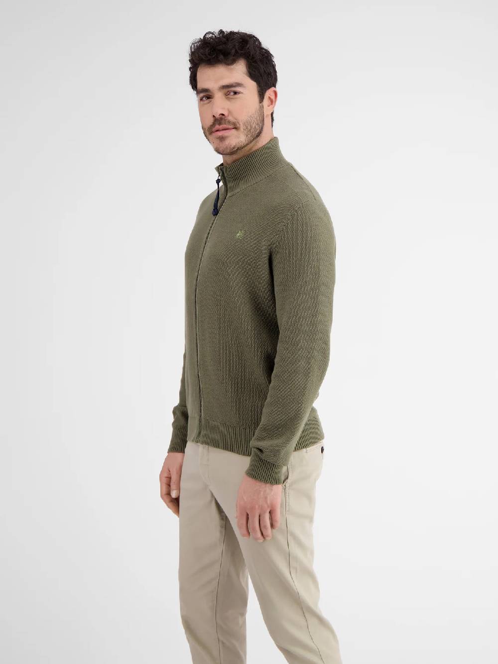 Lerros 23D5503 VEST MET OPSTAANDE KRAAG (659 AGED OLIVE) Nur noch ein Tag übrig