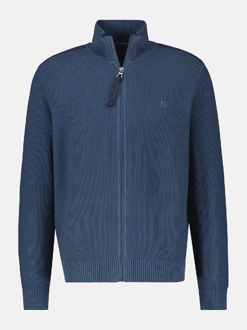 Lerros 23D5503 VEST MET OPSTAANDE KRAAG (448 STORM BLUE) Super Rabatt