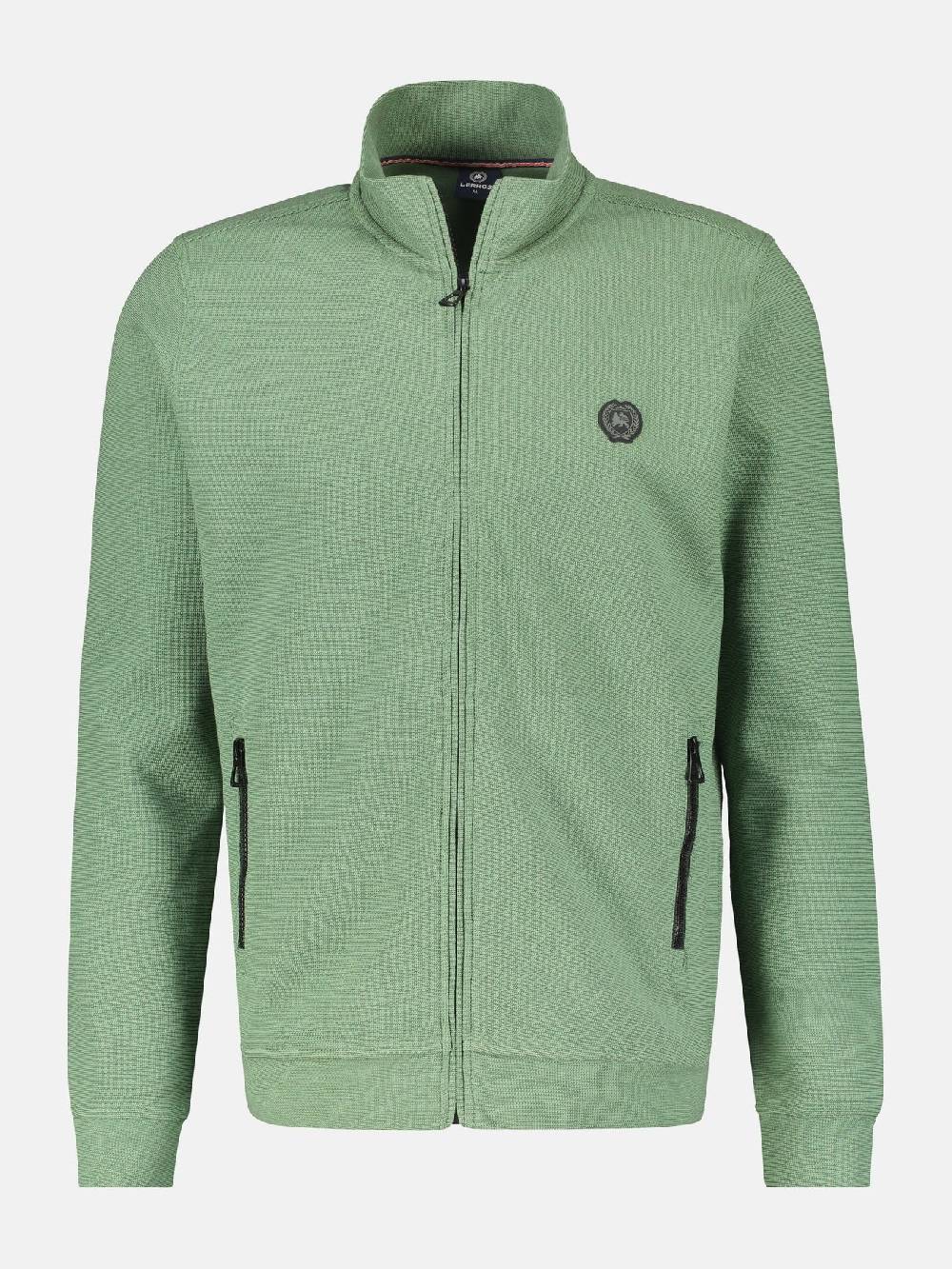 Lerros 23D4503 GESTRUCTUREERD SWEATJACK (612 SAGE GREEN) Black Friday Preise