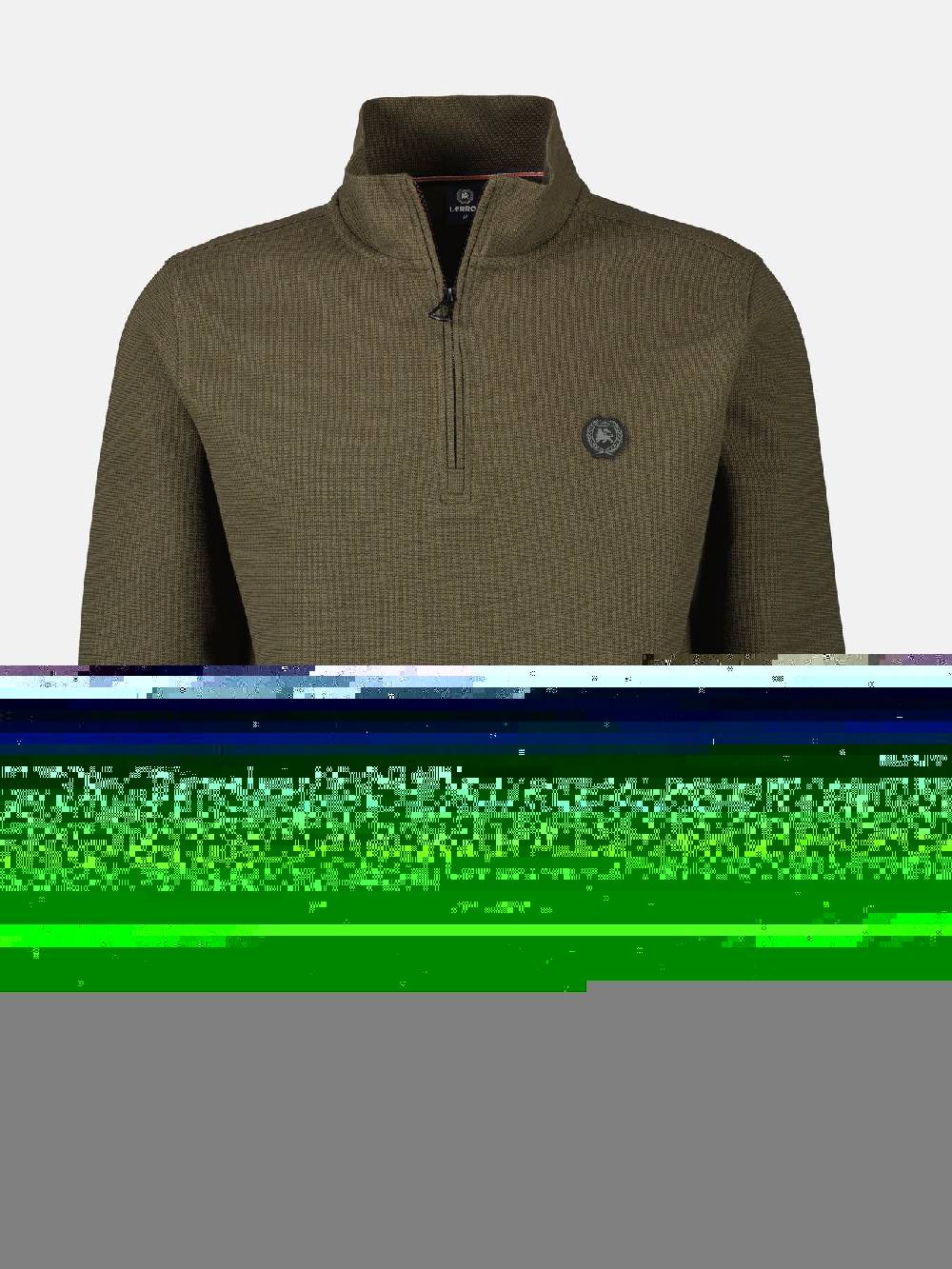 Lerros 23D4402 GESTRUCTUREERDE SWEATBROEK (659 AGED OLIVE) Im Verkauf