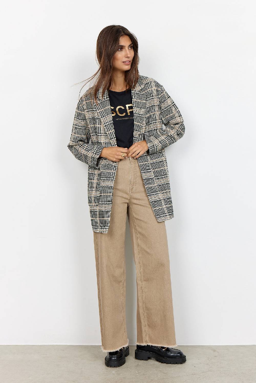 Soya Concept SC-TRIPOLI 5 BLAZER (8205 SAND COMBI) Fabrik Onlineshop