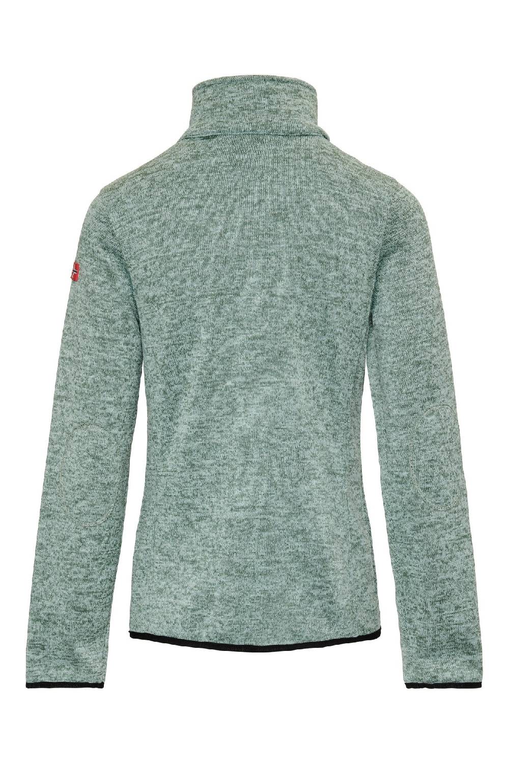 Nordberg ANDREA Ladies Polar Fleece HERBAL GREEN MELANGE Fabrikpreis
