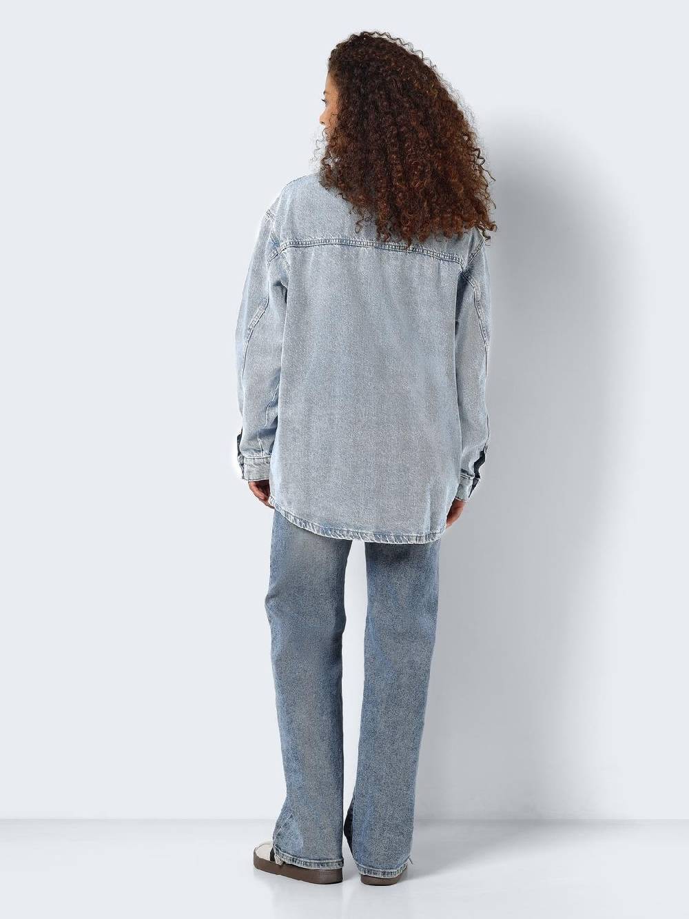 NOISY MAY NMALVA L/S DENIM SHACKET Begrenztes Angebot