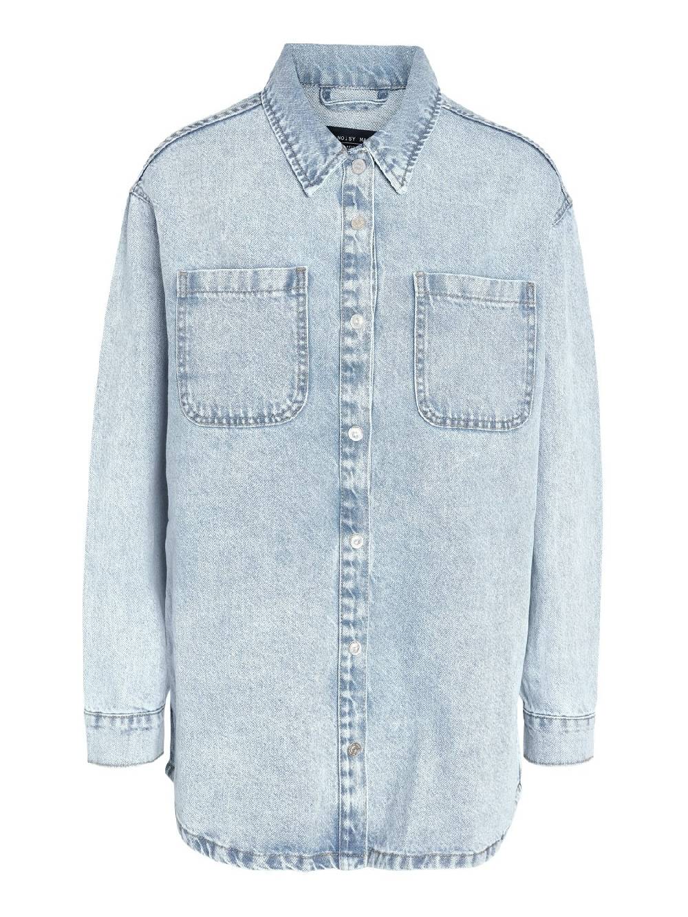 NOISY MAY NMALVA L/S DENIM SHACKET Begrenztes Angebot