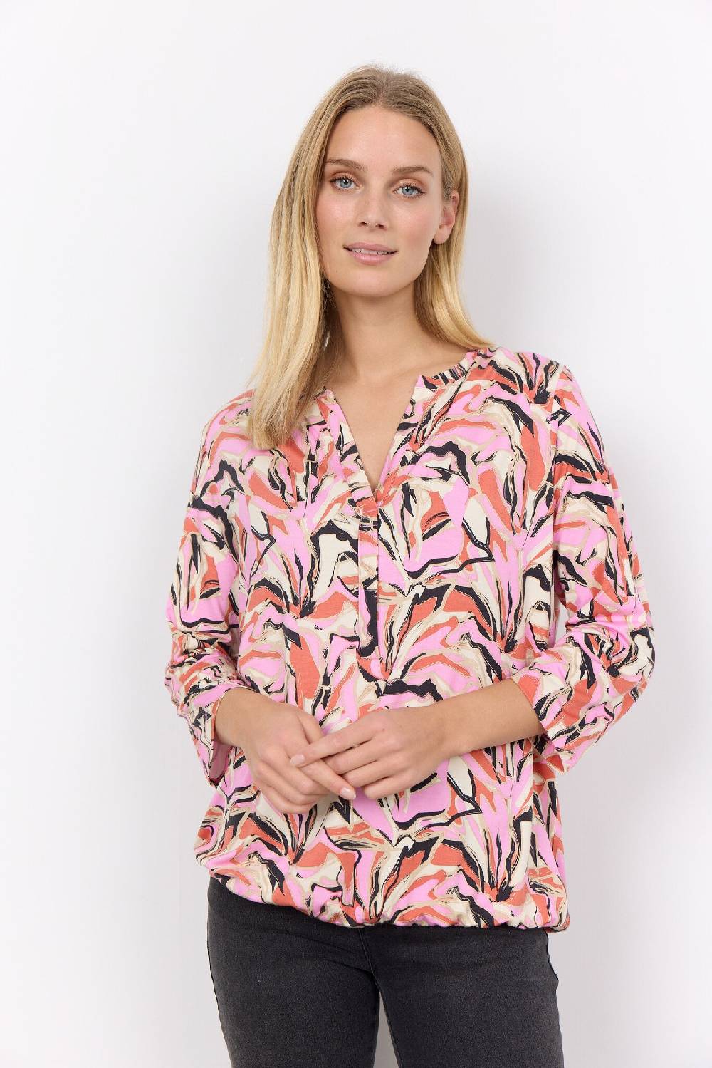 Soya Concept SC-MARICA AOP 280 (4615C Pink Combi) Saisonschlussverkauf