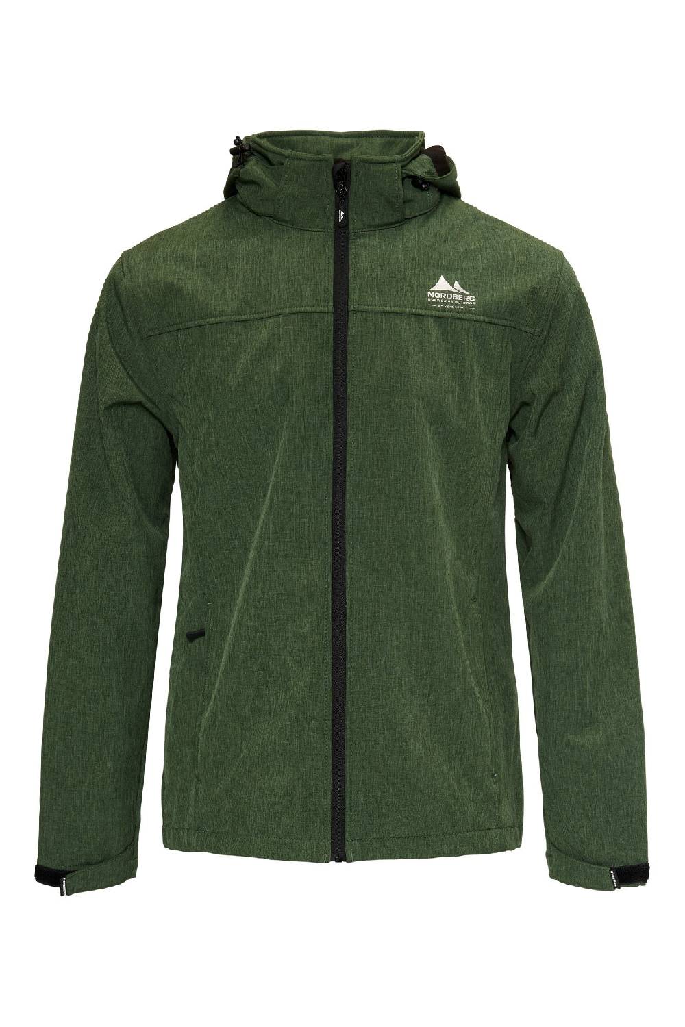 Nordberg KJELD Mens Softshells Green Melange Weihnachtsangebot