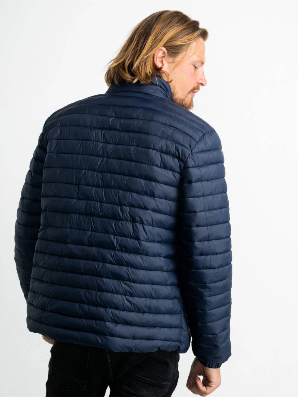 Petrol M-3020-JAC101 - Men Jacket Padded (5107 Dark Sapphire) Vatertagsangebot