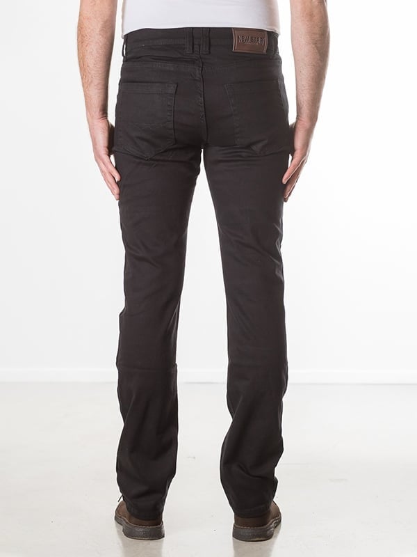 New Star JACKSONVILLE Stretch Twill Regular - (BLACK) Begrenzte Freigabe