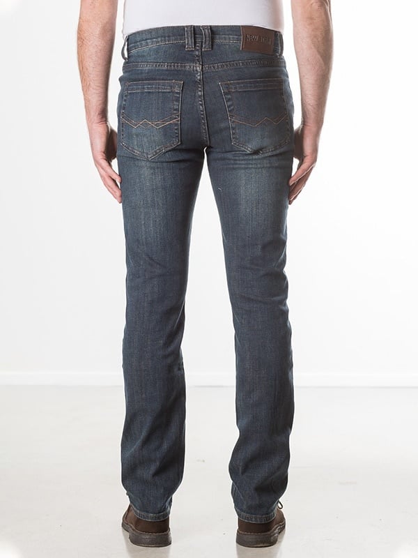 New Star JACKSONVILLE Stretch Denim Regular - (DARK USED) Letzte 3 Tage