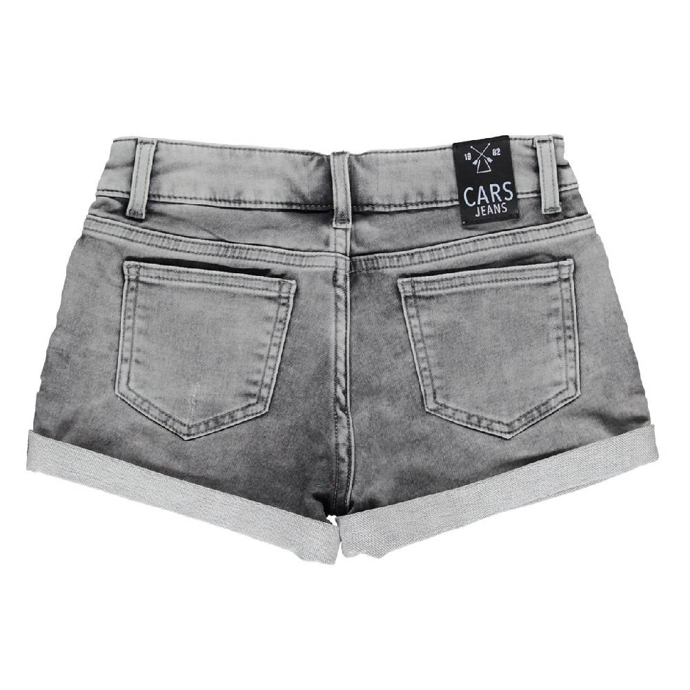 Cars Jeans JOAN SHORT GREY USED Letzte 2 Tage