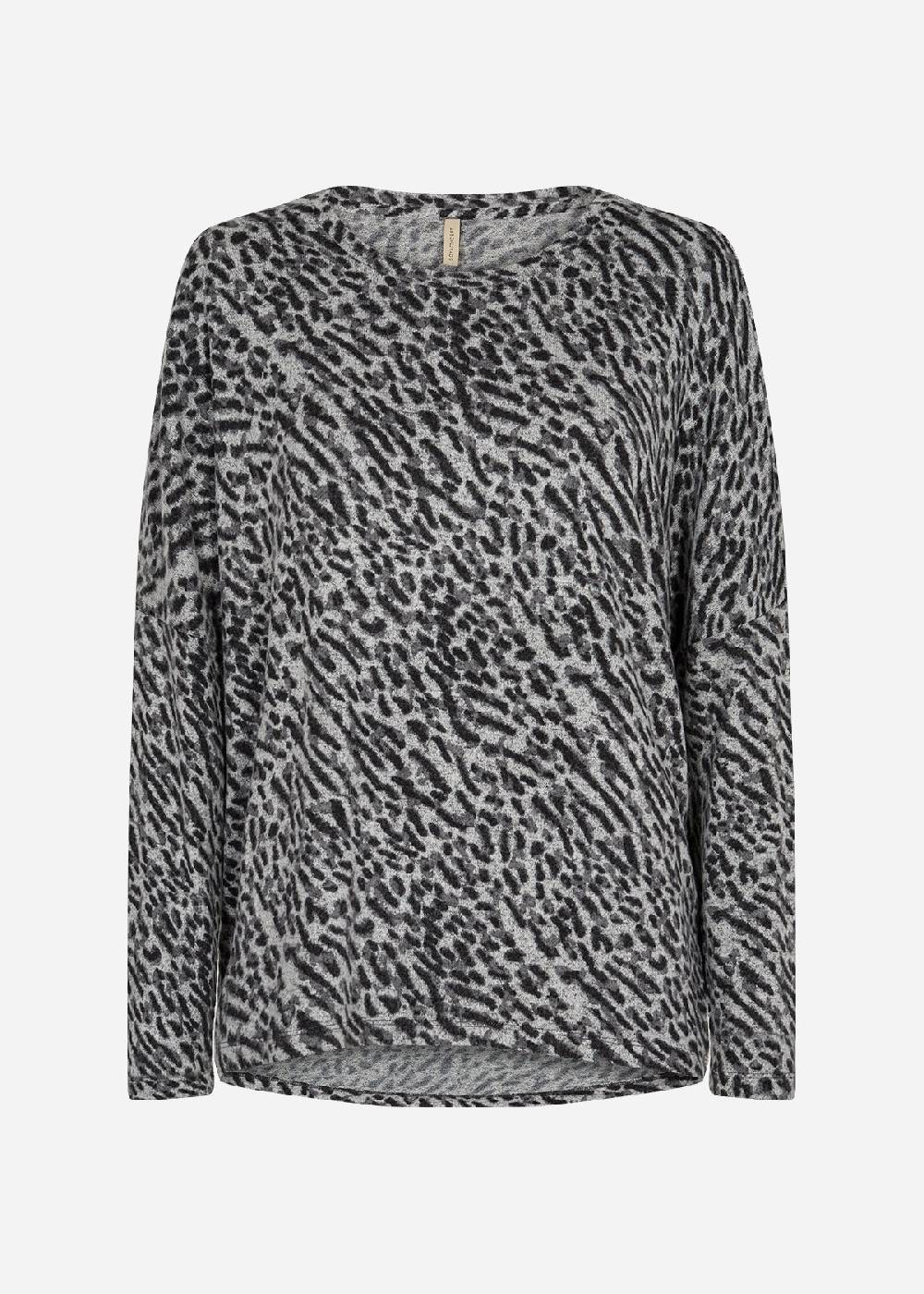 Soya Concept SC-BIARA AOP 94 BLOUSE (9999 BLACK COMBI) Begrenzt auf 3 Tage