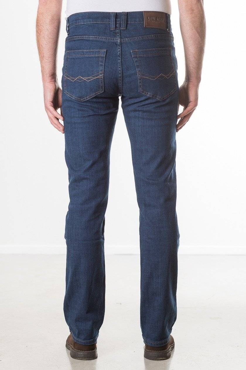 New Star JACKSONVILLE Stretch Denim Regular (MID STONE) Outlet