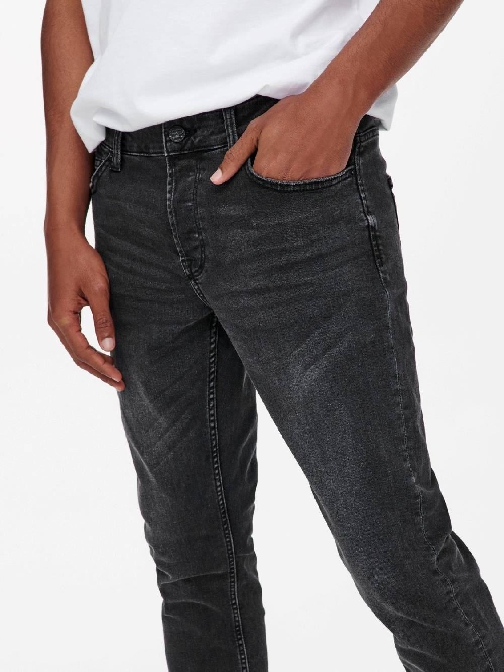 Only & Sons ONSLOOM Life Slim Black (PK 9614) Verkauf