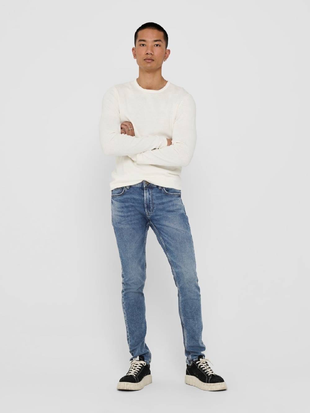 Only & Sons ONSLOOM Life Slim Blue Jog (PK 8653) Angebote