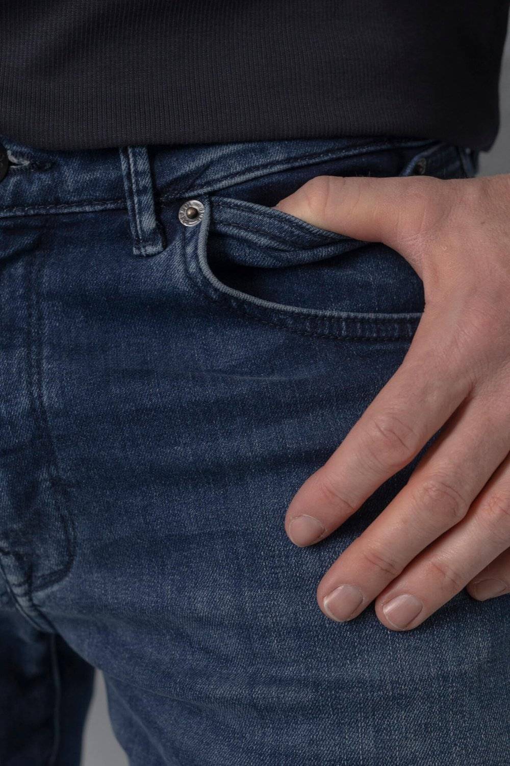 Petrol SEAHAM - Men Denim Slim Fit (5804 Dark Coated) im Angebot