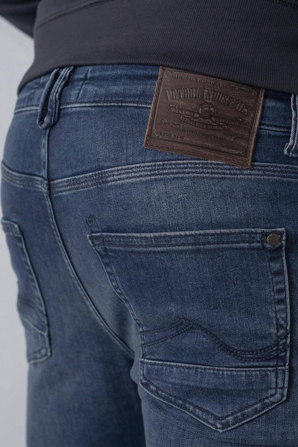 Petrol SEAHAM - Men Denim Slim Fit (5804 Dark Coated) im Angebot