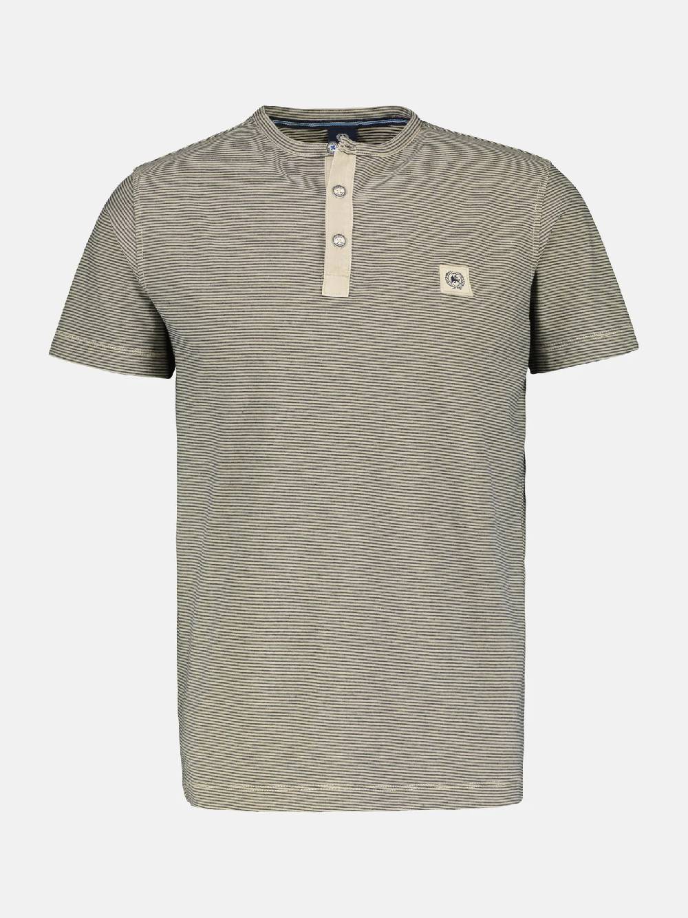 Lerros 2423910 GESTREEPT SERAFINO OVERHEMD (705 LIGHT DUNE BEIGE) Kostenloser Versand