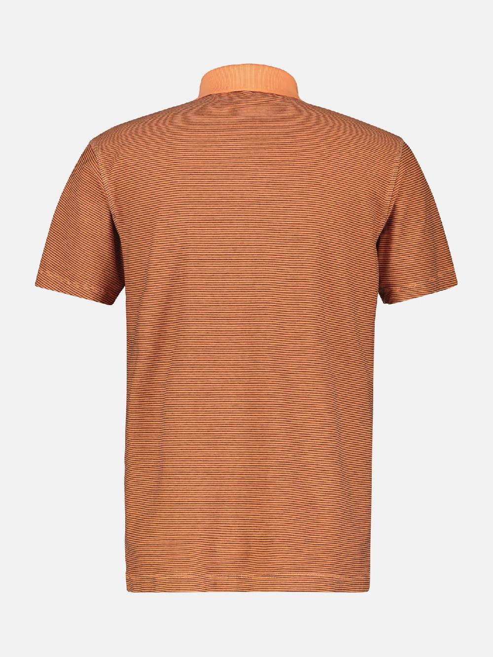 Lerros 2423211 GESTREEPT POLOSHIRT (927 MELLOW PEACH) Rabatt