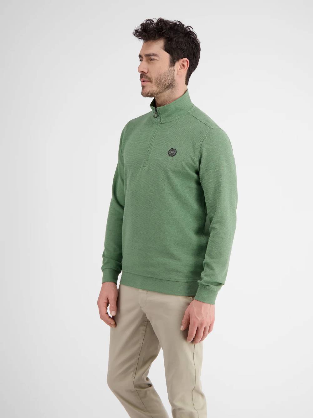 Lerros 23D4402 GESTRUCTUREERDE SWEATBROEK (612 SAGE GREEN) Großer Ausverkauf