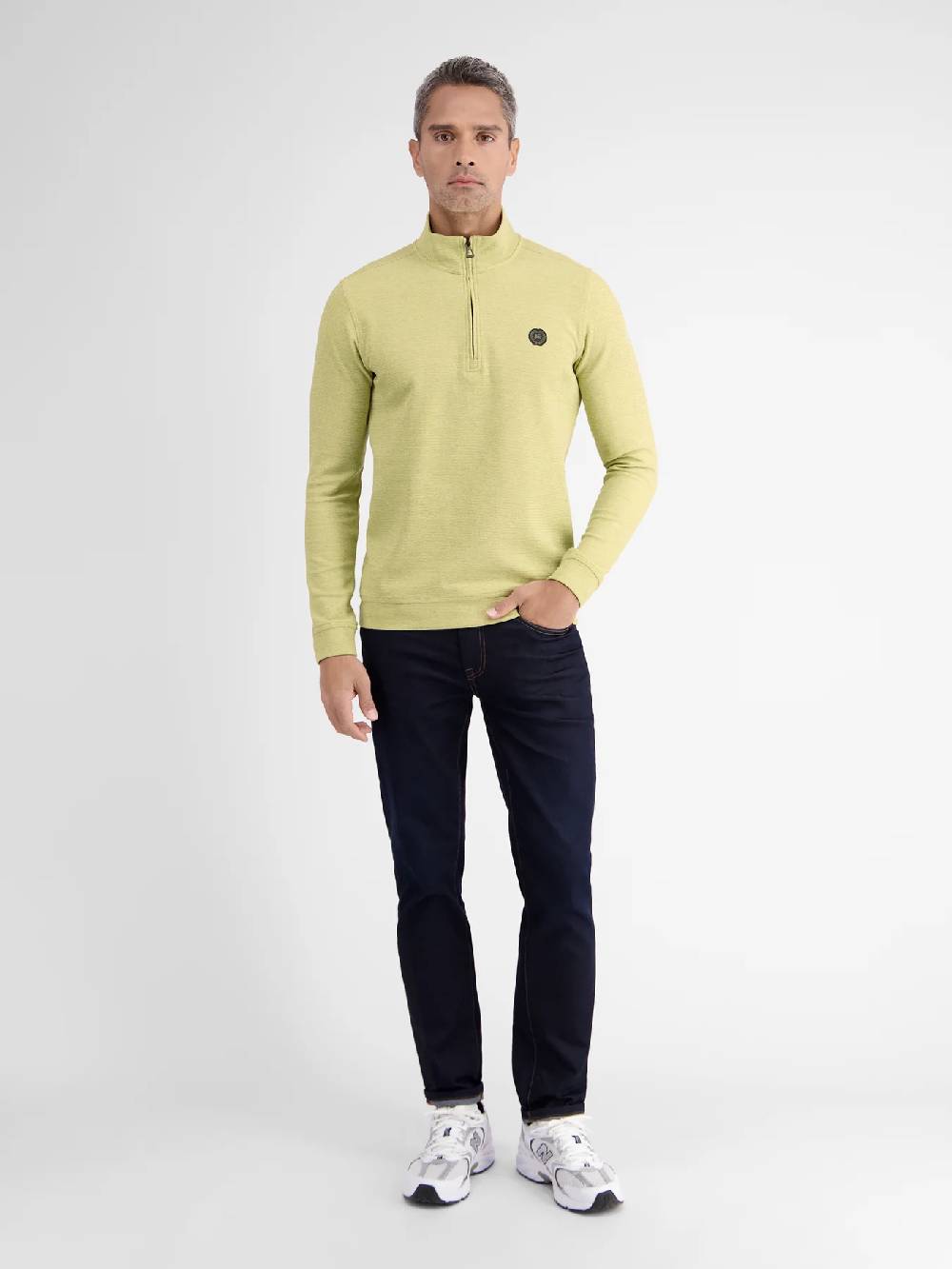 Lerros 23D4402 GESTRUCTUREERDE SWEATBROEK (518 PURE LEMON) Flash Sale
