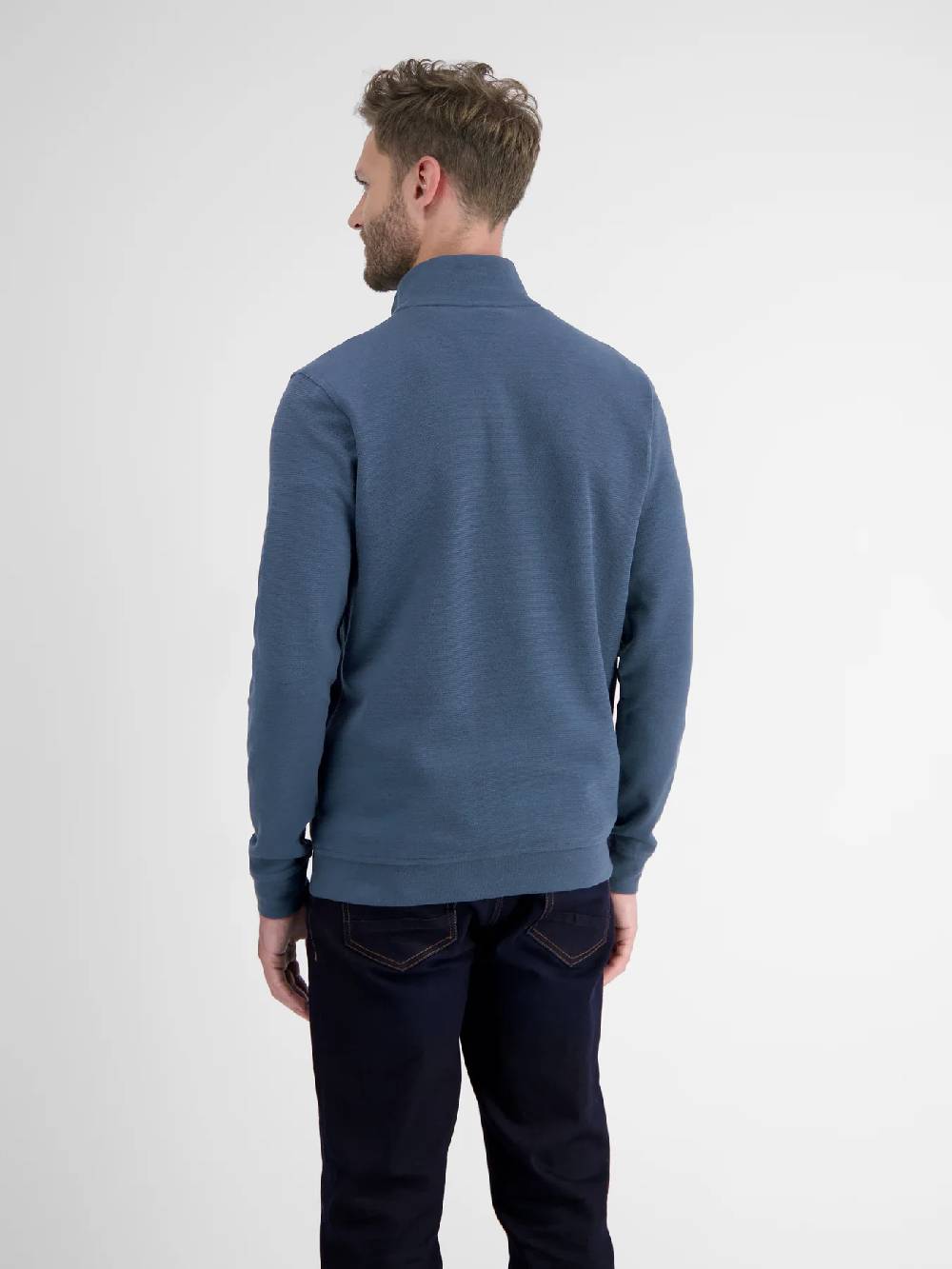 Lerros 23D4402 GESTRUCTUREERDE SWEATBROEK (448 STORM BLUE) Begrenztes Angebot