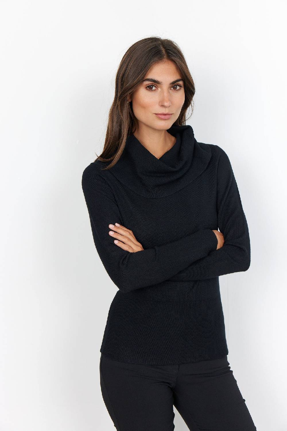 Soya Concept SC-DOLLIE 305 PULLOVER (9999 BLACK) Neueste Mode