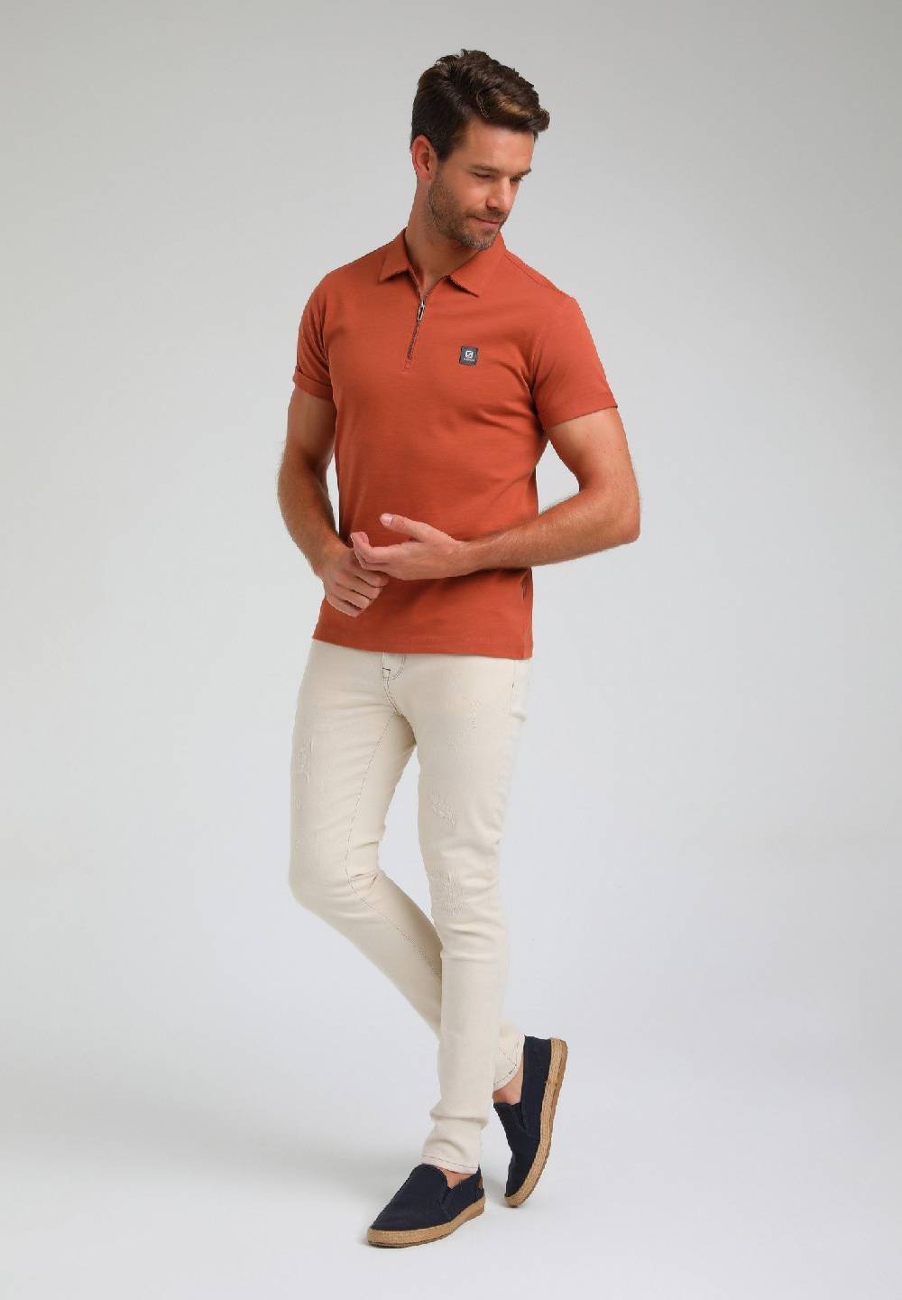 Gabbiano Poloshirt - (233532 Terra) Zeitbegrenzte Promotion
