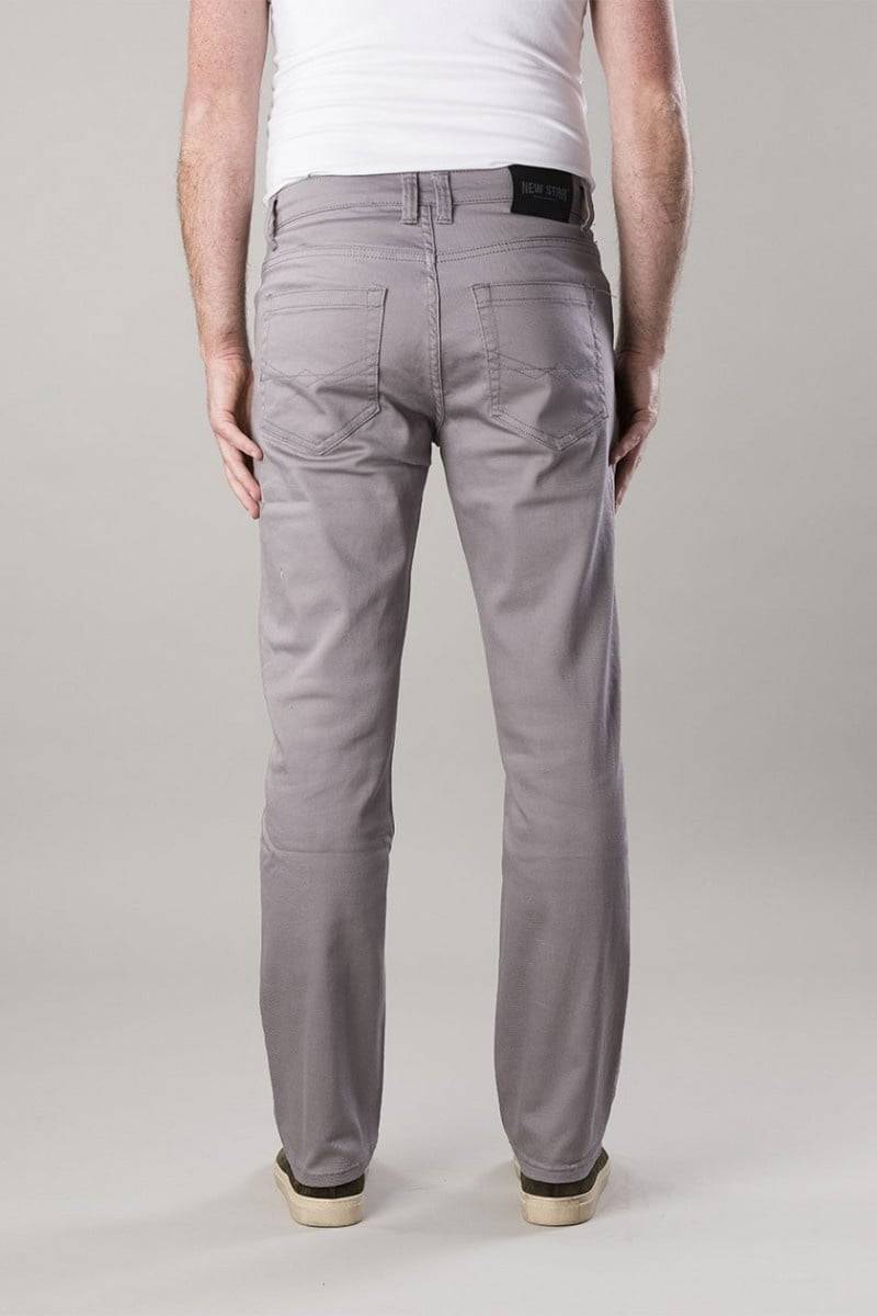 New Star JACKSONVILLE Stretch Twill Regular - (GREY) Nur für heute