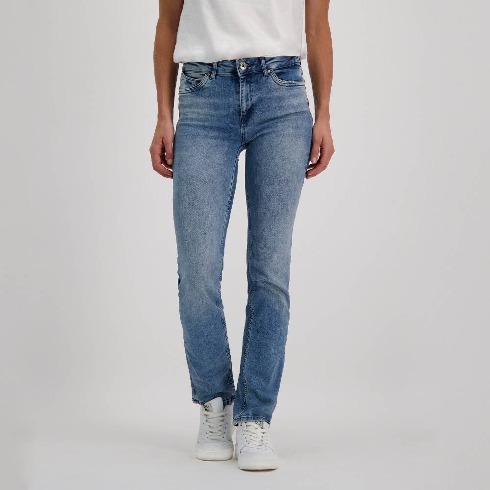 Cars Jeans JOYCE Slim Den.Bleached Used Super Rabatt