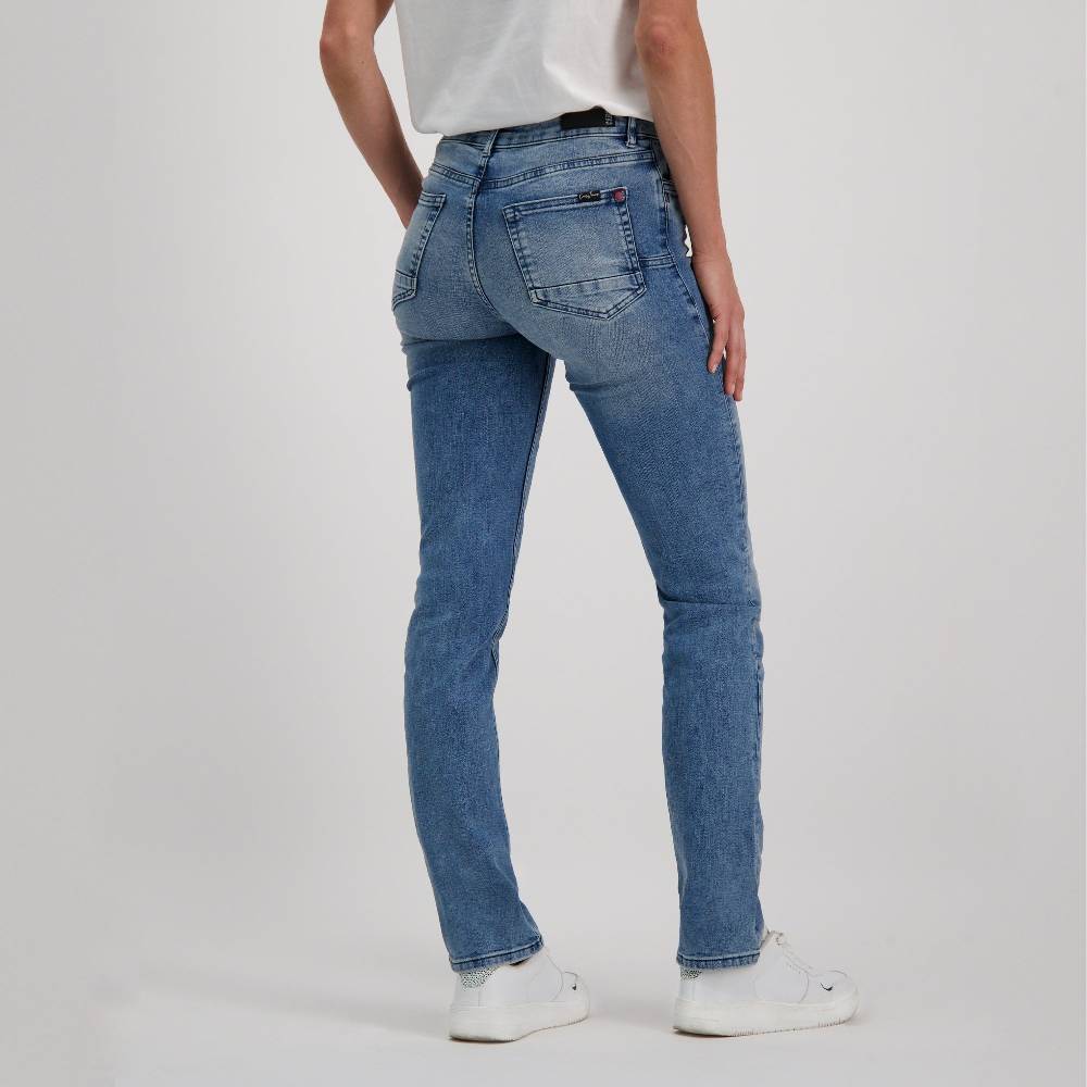 Cars Jeans JOYCE Slim Den.Bleached Used Super Rabatt