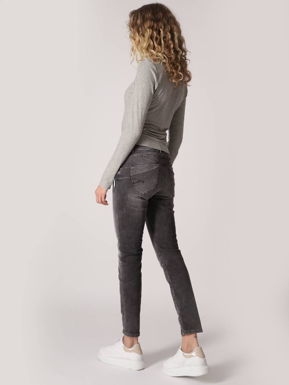 M.O.D SARAH Skinny Miles Grey Meist gekauft