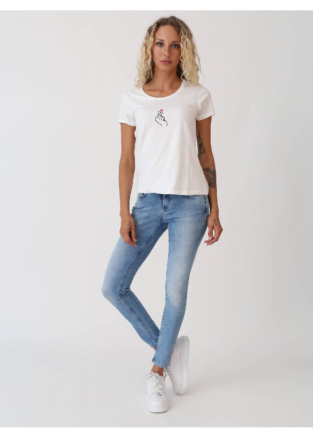M.O.D Sina Skinny Fit Panda Blue Fabrik Onlineshop