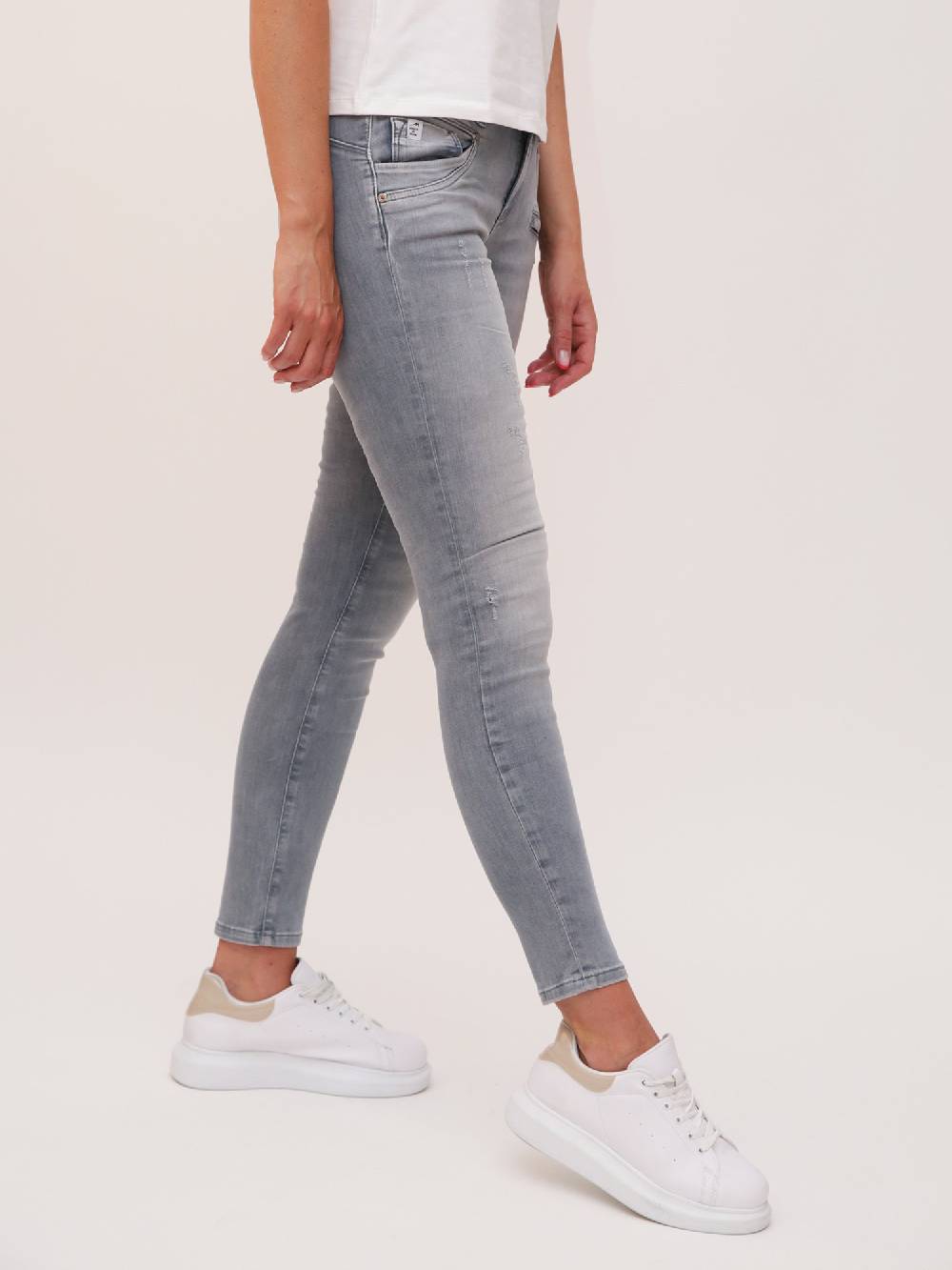 M.O.D SUZY Skinny Fit Hippo Grey Fabrikpreis
