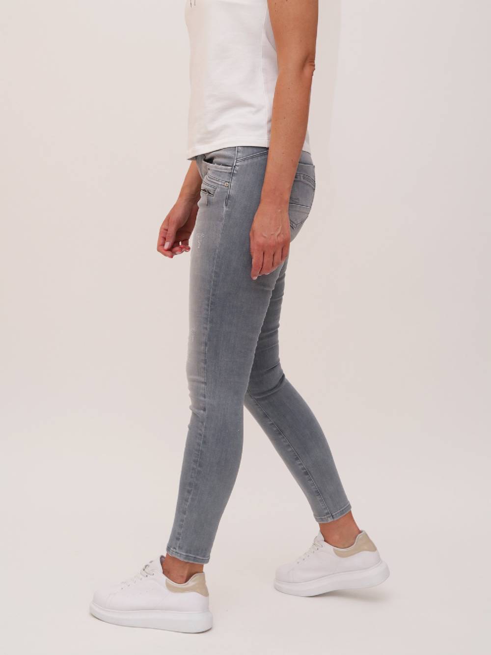 M.O.D SUZY Skinny Fit Hippo Grey Fabrikpreis