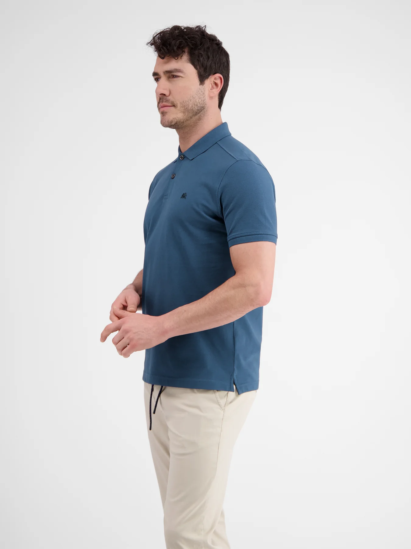 Lerros 2423200 BASIS POLOSHIRT (448 STORM BLUE) Muttertagsangebot