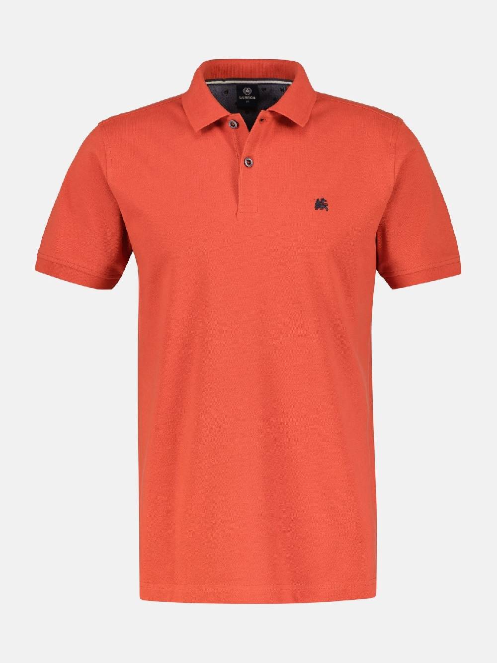 Lerros 2423200 BASIS POLOSHIRT (327 DEEP CORAL RED) Vatertagsangebot