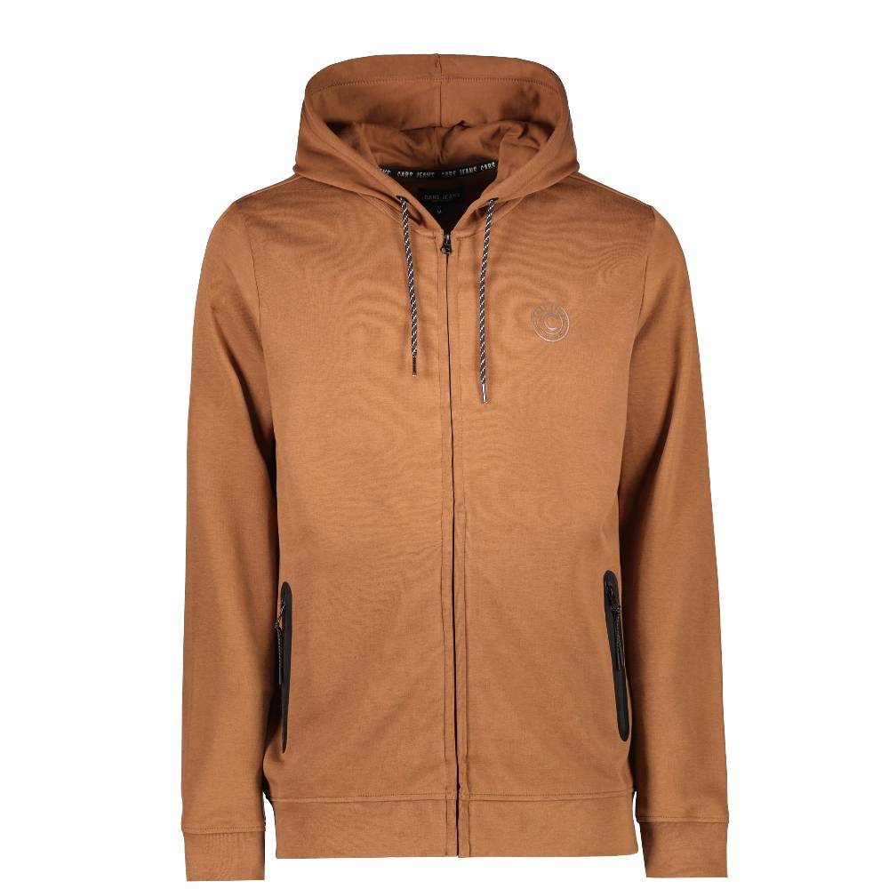 Cars Jeans ISCAR HOOD SW Brown Riesige Ersparnisse