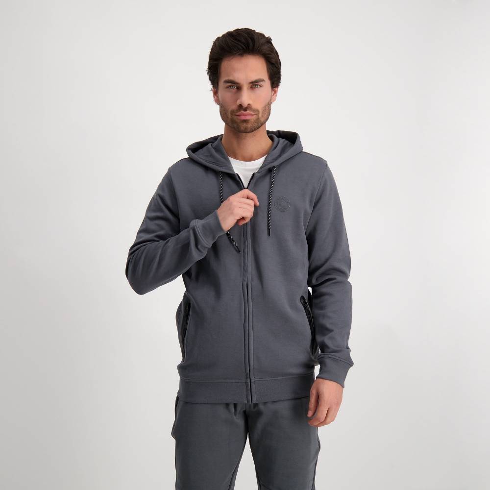 Cars Jeans ISCAR HOOD SW Mid Grey Tiefpreis