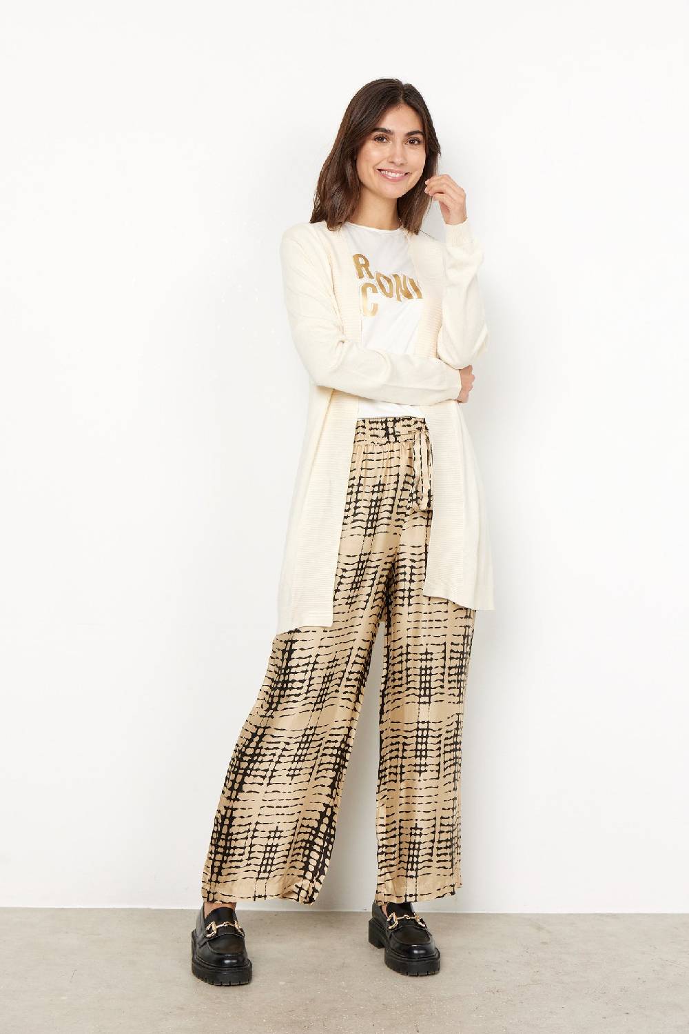 Soya Concept SC-EIREEN 3 CARDIGAN (1620 CREAM) Letzter Tag