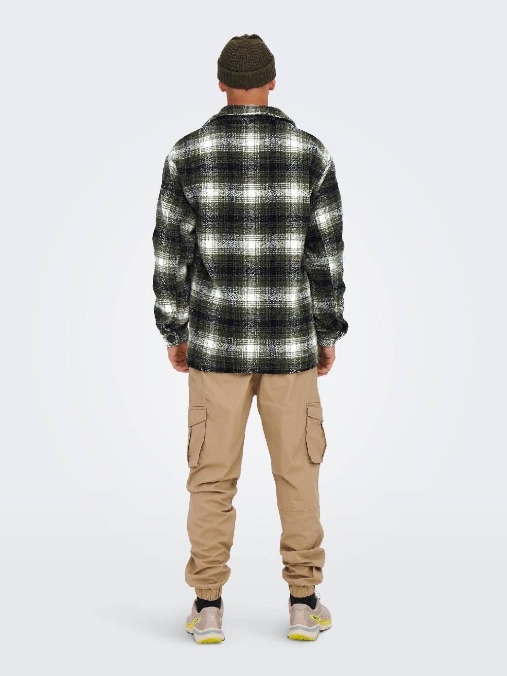 Only & Sons ONSCANE Check Jacket OTW (187719 Peat) Hotsell